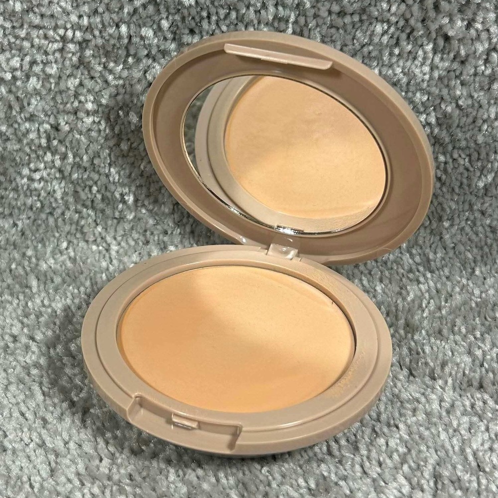 No Makeup Makeup Face Powder Light Natural Finish Compact Mirror 0.2oz